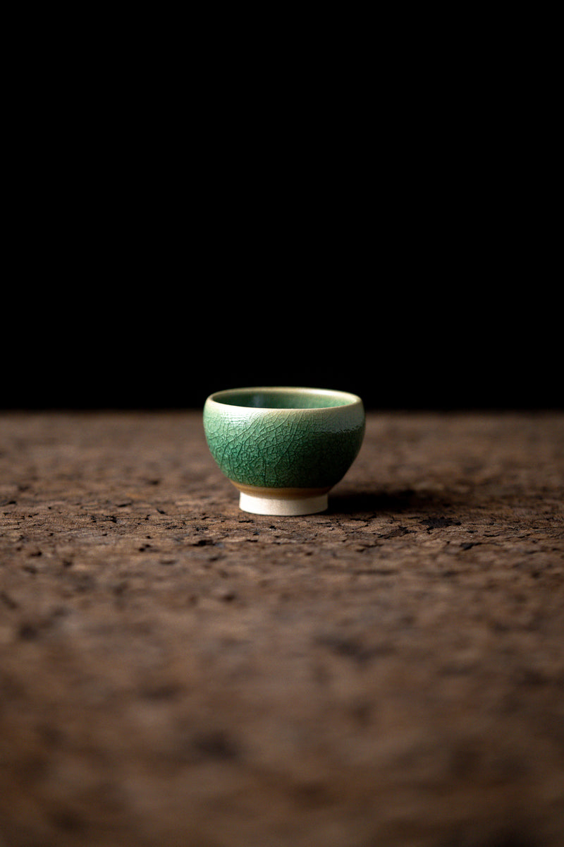 Emerald Crackle Cup
