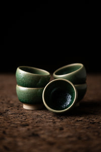 Emerald Crackle Cup