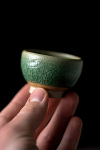 Emerald Crackle Cup