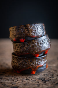 Handmade Lava Glaze Sake Cup