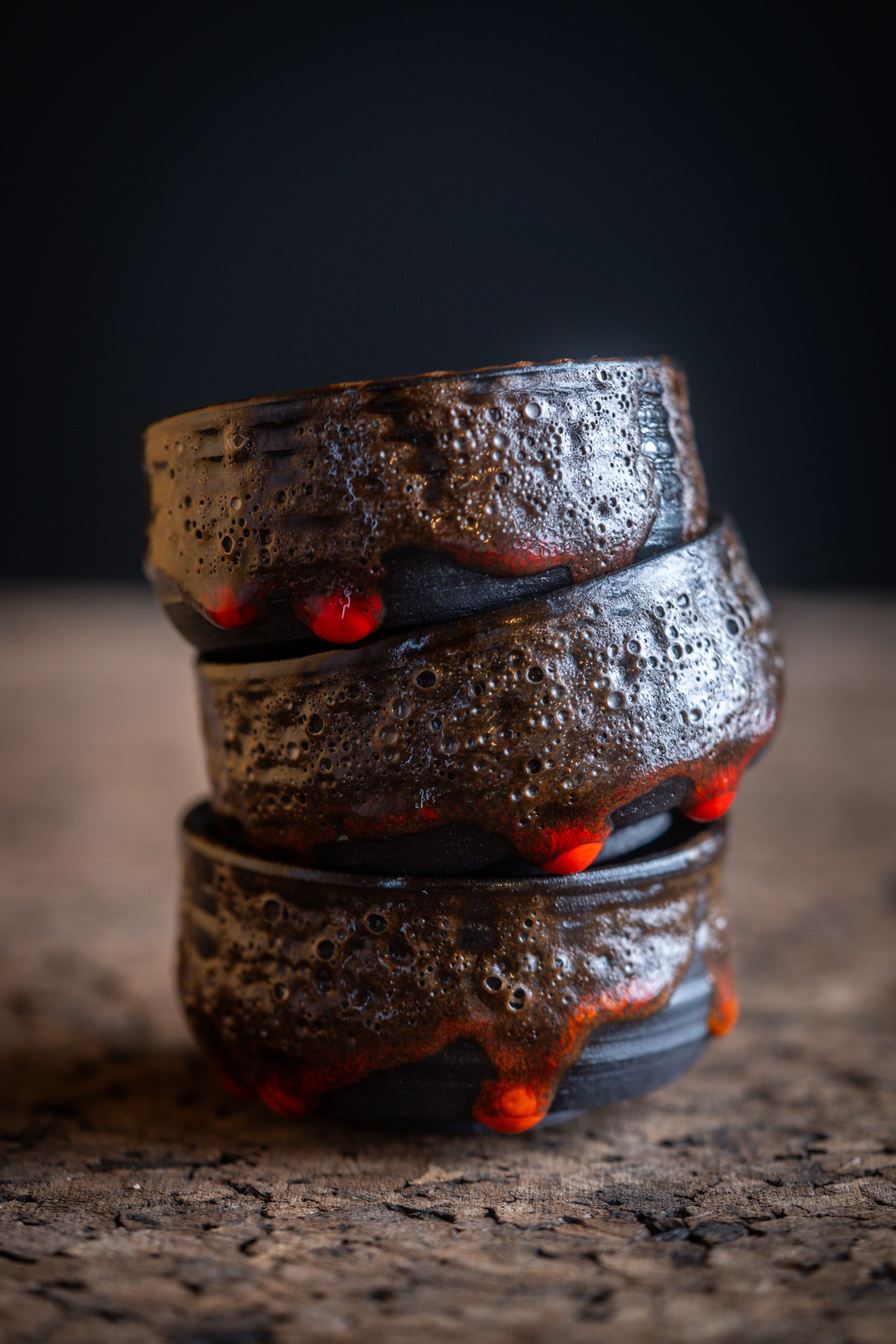 Handmade Lava Glaze Sake Cup