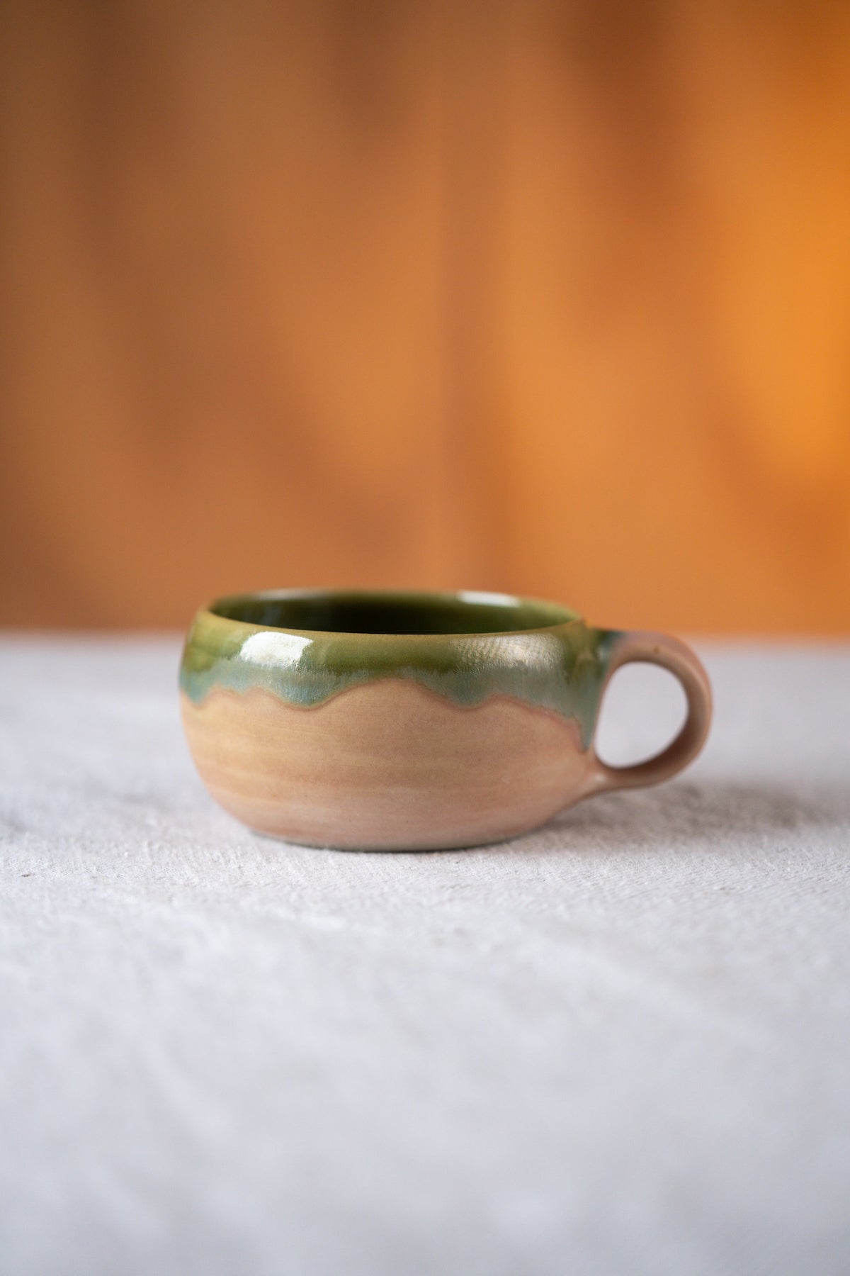 Clay Moss Mug 1 handmade ceramic mug by Studio Esja