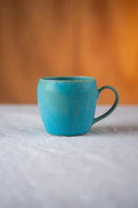 Blue Lagoon Mug handmade ceramic mug by Studio Esja