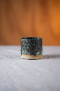 Speckled Green Cup