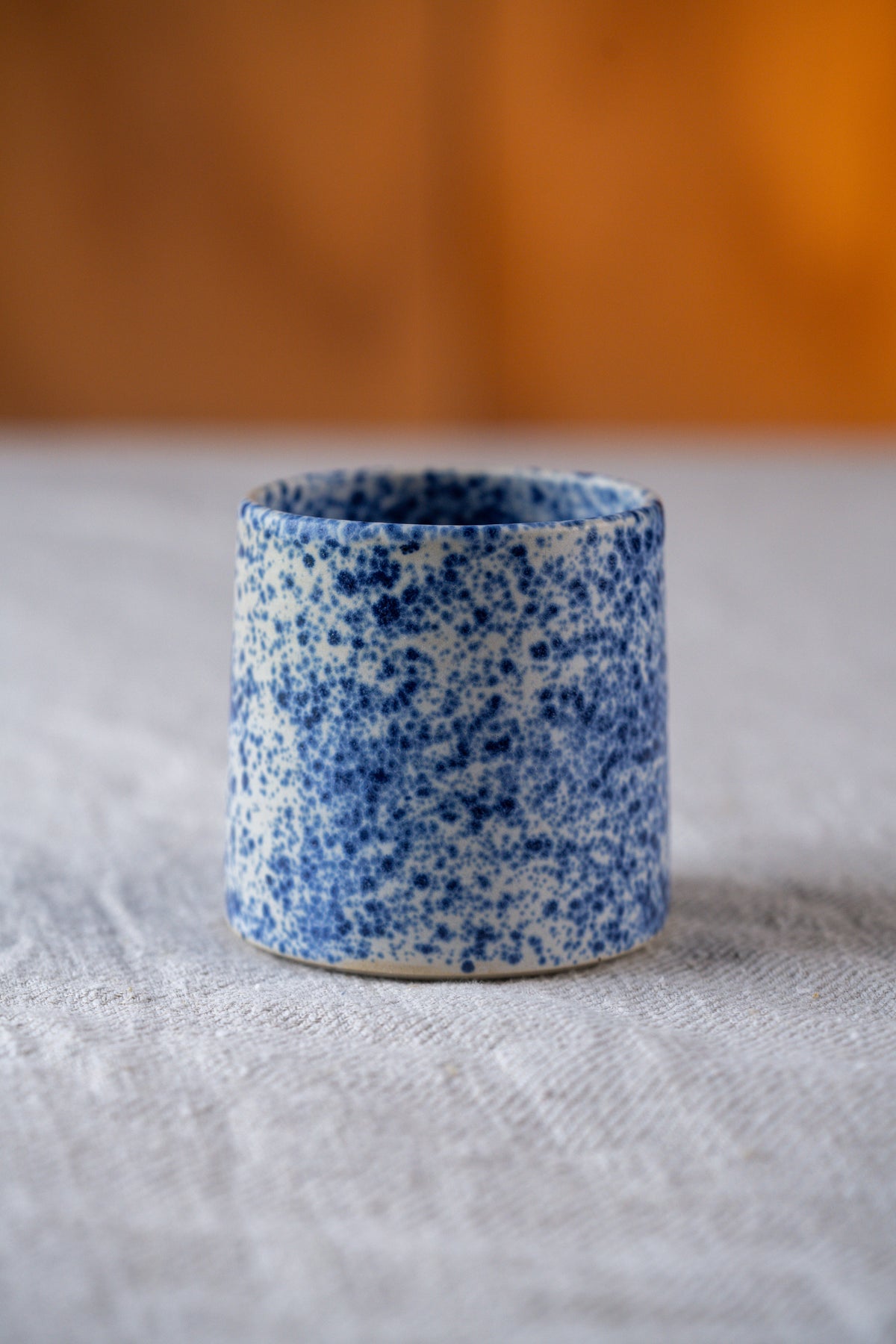 Speckled Blue Cup
