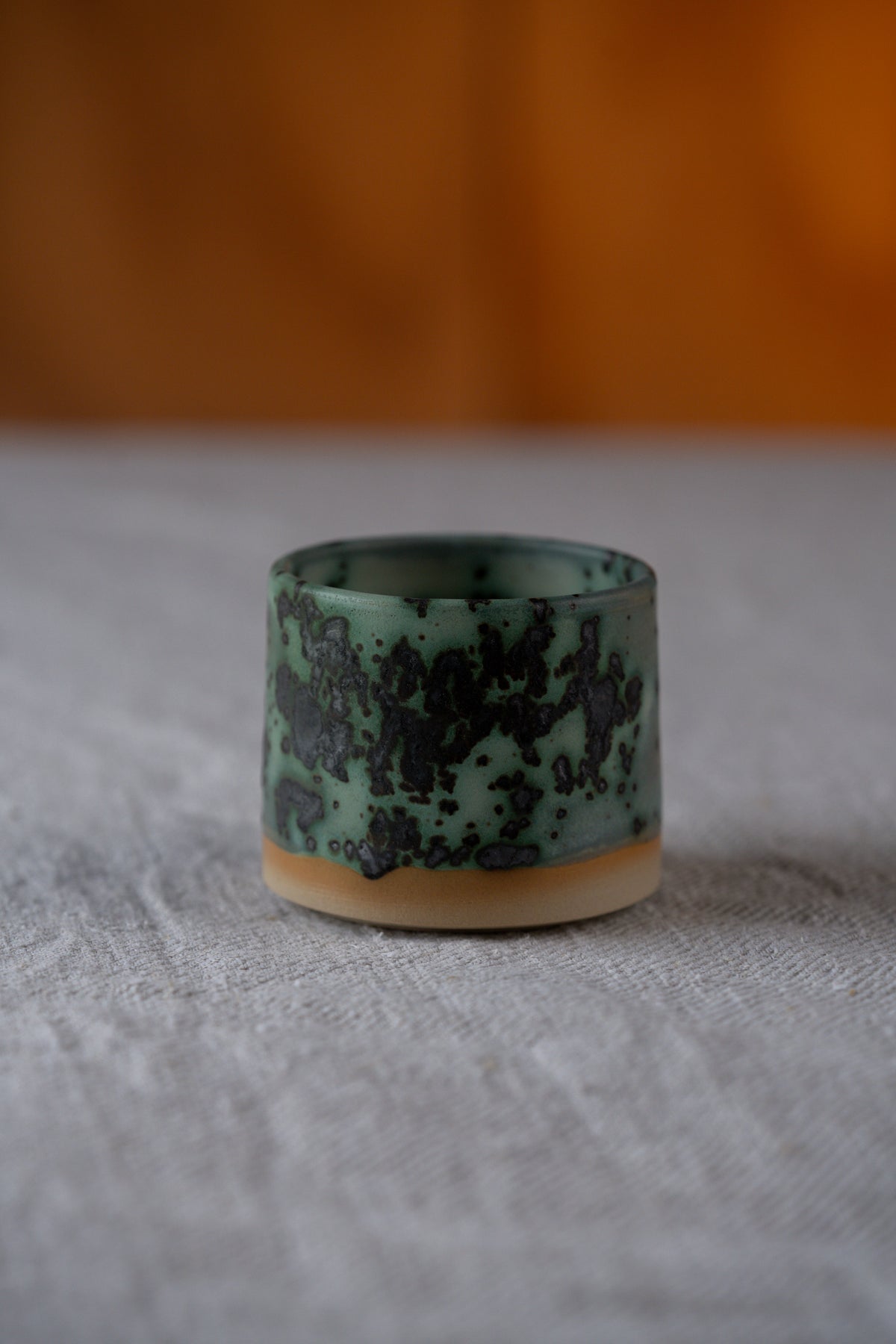 Speckled Green Cup