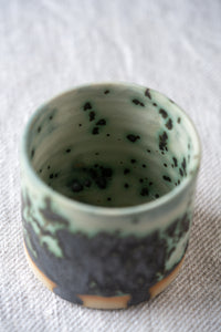 Speckled Green Cup